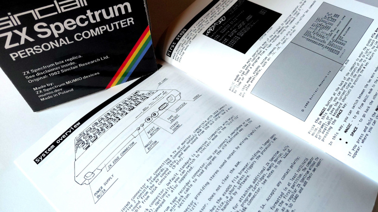 テレビ Na Instrukcja ZX Spectrum Neo (Sizif-512) - red. III (52 str